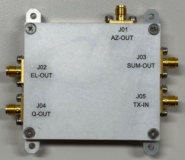 X-Band Monopulse Comparator 제품 사진