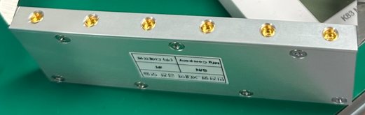 X-Band 1:6 Power Divider 제품 사진